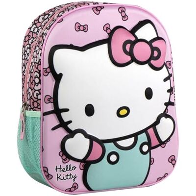 CERDÁ LIFE'S LITTLE MOMENTS Hello Kitty Kinderrucksack mit originellem Design und viel Platz für Mädchen Rosa Hello Kitty Schulrucksack mit gepolsterten Trägern und robustem Reißverschluss, einzigartiges Design CERDÁ LIFE'S LITTLE MOMENTS Hello Kitty Kinderrucksack mit originellem Design und viel Platz für Mädchen Rosa Hello Kitty Schulrucksack mit gepolsterten Trägern und robustem Reißverschluss, einzigartiges Design