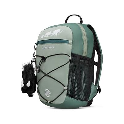 Mammut First Zip 4 Outdoor Rucksack, Für 2- bis 9-Jährige Kinder, Brustgurt mit Signalpfeifer 4 l, Jade-Dark Jade Mammut First Zip 4 Outdoor Rucksack, Für 2- bis 9-Jährige Kinder, Brustgurt mit Signalpfeifer 4 l, Jade-Dark Jade
