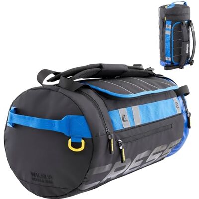 Cressi seit 1946 Walrus Pool Duffle Backpack Multifunktionale Tasche, die in Sekundenschnelle vom Rucksack zum Handgepäck, ideal für Männer und Frauen fürs Schwimmbad, Schwarz/Blau, 35 L Cressi seit 1946 Walrus Pool Duffle Backpack Multifunktionale Tasche, die in Sekundenschnelle vom Rucksack zum Handgepäck, ideal für Männer und Frauen fürs Schwimmbad, Schwarz/Blau, 35 L