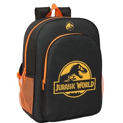 safta JURASSIC WORLD Schulrucksack für Kinder, Kinderrucksack, anpassbar an Kinderwagen, ideal für Kinder im Schulalter, bequem und vielseitig, Qualität und Widerstandsfähigkeit, 33 x 14 x 42 cm safta JURASSIC WORLD Schulrucksack für Kinder, Kinderrucksack, anpassbar an Kinderwagen, ideal für Kinder im Schulalter, bequem und vielseitig, Qualität und Widerstandsfähigkeit, 33 x 14 x 42 cm