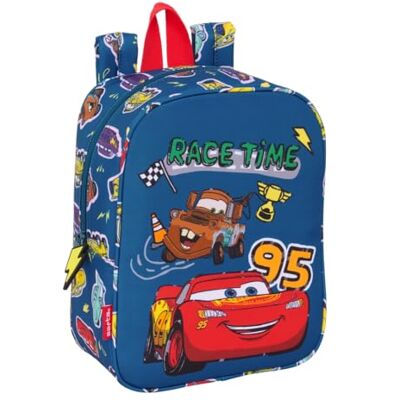 safta Cars Racing Kinderrucksack, Kinderrucksack, Schulrucksack, anpassbar an den Kinderwagen, ideal für Kindergärten, bequem und vielseitig, Qualität und Widerstandsfähigkeit, 22 x 10 x 27 cm, safta Cars Racing Kinderrucksack, Kinderrucksack, Schulrucksack, anpassbar an den Kinderwagen, ideal für Kindergärten, bequem und vielseitig, Qualität und Widerstandsfähigkeit, 22 x 10 x 27 cm,