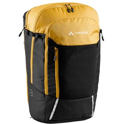 VAUDE Cycle 28 II, 2in1 Gepäckträgertasche und Rucksack, Befestigungssystem absperrbar, für Laptops bis 15,6' geeignet, Burnt Yellow VAUDE Cycle 28 II, 2in1 Gepäckträgertasche und Rucksack, Befestigungssystem absperrbar, für Laptops bis 15,6' geeignet, Burnt Yellow