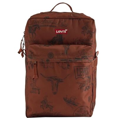 Levi's D5463-0018 RED TAB MAINLINE 100PL Backpack Men's One Size Levi's D5463-0018 RED TAB MAINLINE 100PL Backpack Men's One Size