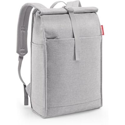 reisenthel urban rolltop backpack twist sky rose urbaner und stylischer Rucksack, modernes Design, geräumiger Rucksack für Freizeit, Arbeitsweg und City-Trip reisenthel urban rolltop backpack twist sky rose urbaner und stylischer Rucksack, modernes Design, geräumiger Rucksack für Freizeit, Arbeitsweg und City-Trip