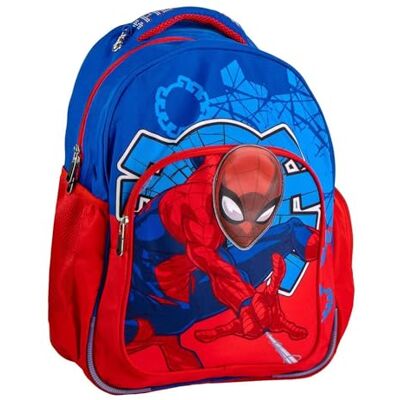 CERDÁ LIFE'S LITTLE MOMENTS Spider-Man-Schulrucksack für Kinder, blaues und rotes Design mit Seitentaschen – robuster und bequemer Spiderman-Rucksack für Kinder, Marvel-Fans CERDÁ LIFE'S LITTLE MOMENTS Spider-Man-Schulrucksack für Kinder, blaues und rotes Design mit Seitentaschen – robuster und bequemer Spiderman-Rucksack für Kinder, Marvel-Fans