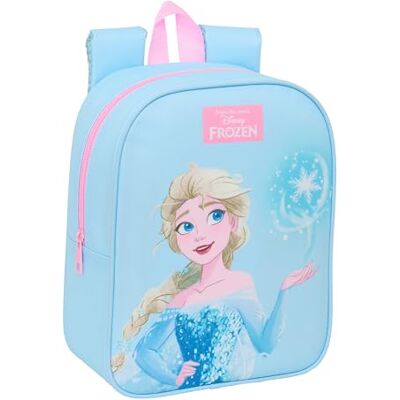 safta FROZEN Kinderrucksack, Kinderrucksack, Schulrucksack, anpassbar an den Kinderwagen, ideal für Kindergärten, bequem und vielseitig, Qualität und Widerstandsfähigkeit, 22 x 10 x 27 cm safta FROZEN Kinderrucksack, Kinderrucksack, Schulrucksack, anpassbar an den Kinderwagen, ideal für Kindergärten, bequem und vielseitig, Qualität und Widerstandsfähigkeit, 22 x 10 x 27 cm