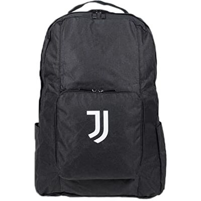 JUVENTUS Offizielles Produkt, Schwarz, Klappbarer Rucksack für den Einsatz im Koffer und bei Bedarf JUVENTUS Offizielles Produkt, Schwarz, Klappbarer Rucksack für den Einsatz im Koffer und bei Bedarf