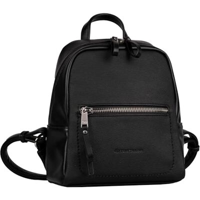 TOM TAILOR Tamara Damen City Rucksack Backpack, 8 L Schwarz TOM TAILOR Tamara Damen City Rucksack Backpack, 8 L Schwarz