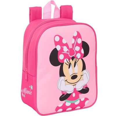 safta MINNIE MOUSE Kinderrucksack, Kinderrucksack, Schulrucksack, anpassbar an Trolley, ideal für den Kindergarten, bequem und vielseitig, Qualität und Widerstandsfähigkeit, 22 x 10 x 27 cm safta MINNIE MOUSE Kinderrucksack, Kinderrucksack, Schulrucksack, anpassbar an Trolley, ideal für den Kindergarten, bequem und vielseitig, Qualität und Widerstandsfähigkeit, 22 x 10 x 27 cm