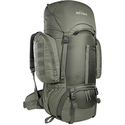 Tatonka Trekkingrucksack Akela 45l Tourenrucksack für Jugendliche Mit Rückensystem und zwei großen Reißverschluss-Seitentaschen PFC-frei 45 Liter Volumen (stone grey olive), 1444 Tatonka Trekkingrucksack Akela 45l Tourenrucksack für Jugendliche Mit Rückensystem und zwei großen Reißverschluss-Seitentaschen PFC-frei 45 Liter Volumen (stone grey olive), 1444