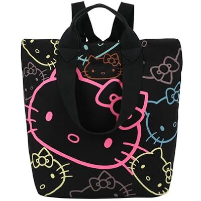 Fritzi aus Preussen Fritzi JU Hello Kitty Limited Outline Sky Black Rucksack Damen Backpack Handtasche Freizeit Alltag Arbeit Festival Reißverschluss Nylon 34 x 50 x 18.5 cm, Schwarz Fritzi aus Preussen Fritzi JU Hello Kitty Limited Outline Sky Black Rucksack Damen Backpack Handtasche Freizeit Alltag Arbeit Festival Reißverschluss Nylon 34 x 50 x 18.5 cm, Schwarz