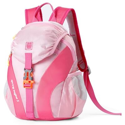 Cozary Kinderrucksack mit Brustgurt, Kindergartenrucksack, 5L Kleiner Kinderrucksack, für Sportunterricht Schule und Kindergarten, Hort und Krippe, für Jungen & Mädchen1-3Jahre, Rosa Cozary Kinderrucksack mit Brustgurt, Kindergartenrucksack, 5L Kleiner Kinderrucksack, für Sportunterricht Schule und Kindergarten, Hort und Krippe, für Jungen & Mädchen1-3Jahre, Rosa