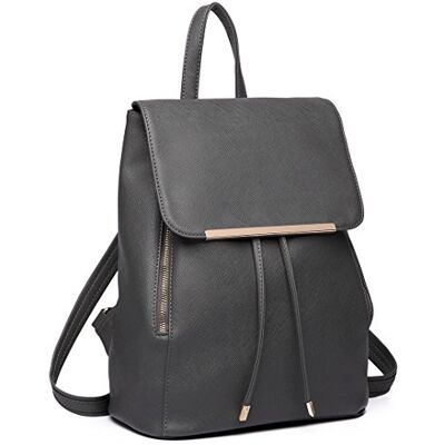 Miss Lulu Rucksack Damen Klein Wasserdicht elegant Tagesrucksack Cityrucksack Wome Backpack Modern Rucksackhandtasche für Pendeln Schule Arbeit Reise Miss Lulu Rucksack Damen Klein Wasserdicht elegant Tagesrucksack Cityrucksack Wome Backpack Modern Rucksackhandtasche für Pendeln Schule Arbeit Reise