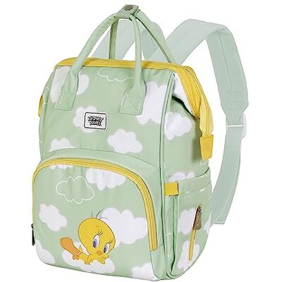 KARACTERMANIA Tweety Clouds-Mommy Rucksack, Grün KARACTERMANIA Tweety Clouds-Mommy Rucksack, Grün