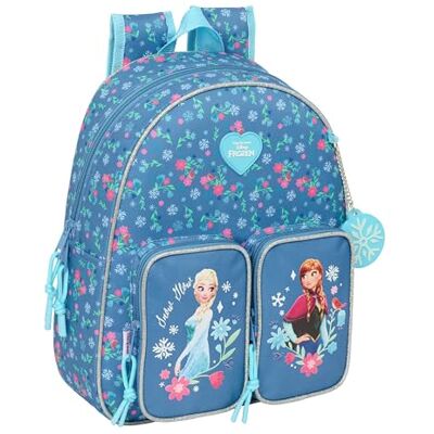 safta Frozen Kinderrucksack, ideal für Kinder verschiedener Altersgruppen, bequem und vielseitig, Qualität und Widerstandsfähigkeit, 28 x 10 x 34 cm safta Frozen Kinderrucksack, ideal für Kinder verschiedener Altersgruppen, bequem und vielseitig, Qualität und Widerstandsfähigkeit, 28 x 10 x 34 cm