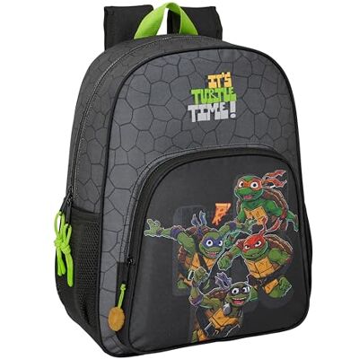 safta TORTUGAS Ninja Schulrucksack für Kinder, Kinderrucksack, anpassbar an Kinderwagen, ideal für Kinder im Schulalter, bequem und vielseitig, Qualität und Widerstandsfähigkeit, 33 x 14 x 42 cm, safta TORTUGAS Ninja Schulrucksack für Kinder, Kinderrucksack, anpassbar an Kinderwagen, ideal für Kinder im Schulalter, bequem und vielseitig, Qualität und Widerstandsfähigkeit, 33 x 14 x 42 cm,