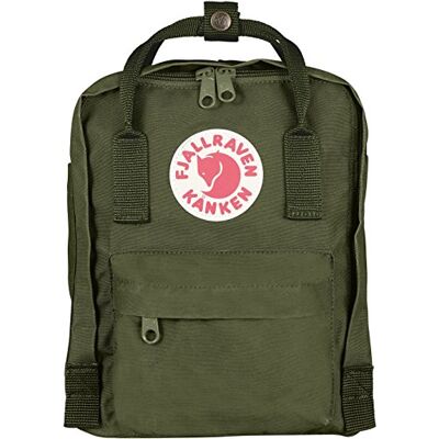 Fjällräven Unisex Rucksack Kånken Mini, grün, 29 x 20 x 13 cm, 7 Liter, F23561 Fjällräven Unisex Rucksack Kånken Mini, grün, 29 x 20 x 13 cm, 7 Liter, F23561