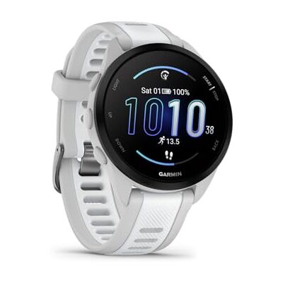 Garmin Forerunner 165, leichte GPS Smartwatch zum Laufen, mit AMOLED Touchscreen, Trainingsempfehlungen, Gesundheitsdaten, smarten Funktionen (Generalüberholt) Garmin Forerunner 165, leichte GPS Smartwatch zum Laufen, mit AMOLED Touchscreen, Trainingsempfehlungen, Gesundheitsdaten, smarten Funktionen (Generalüberholt)