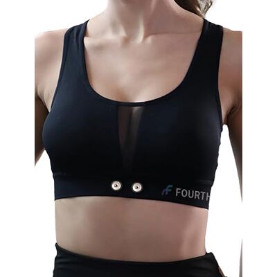 Frontier X Frontier HRM Sport BH Kompatibel mit 2 Polar Garmin Tickr Wahoo Coospo Pulsmesser Sport-BH, Schwarz, D Frontier X Frontier HRM Sport BH Kompatibel mit 2 Polar Garmin Tickr Wahoo Coospo Pulsmesser Sport-BH, Schwarz, D