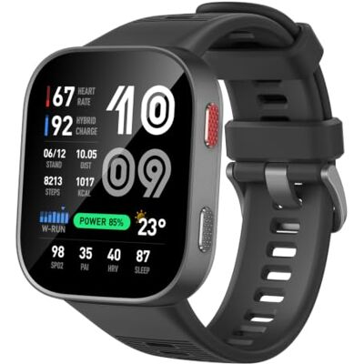 Amazfit Bip Max 50mm Smartwatch, 2.07" AMOLED-Display, 20 Tage Akkulaufzeit, GPS, 4GB Speicher, Offline-Karten, Fitness-Tracker, Hybrid Training, 150+ Sportmodi, HYROX-Modus, 5ATM für Android & iPhone Amazfit Bip Max 50mm Smartwatch, 2.07" AMOLED-Display, 20 Tage Akkulaufzeit, GPS, 4GB Speicher, Offline-Karten, Fitness-Tracker, Hybrid Training, 150+ Sportmodi, HYROX-Modus, 5ATM für Android & iPhone