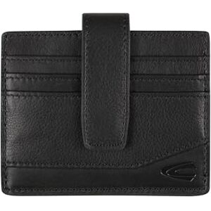 camel active Herren Kartenetui aus echtem Leder Schwarz, Menswear-S camel active Herren Kartenetui aus echtem Leder Schwarz, Menswear-S