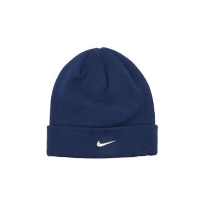 NIKE FB6527-410 U NK Peak Beanie SC MTSWSH L Hat Unisex Adult Midnight Navy/METALLIC Silver Größe 1SIZE NIKE FB6527-410 U NK Peak Beanie SC MTSWSH L Hat Unisex Adult Midnight Navy/METALLIC Silver Größe 1SIZE