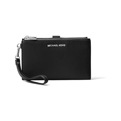 Michael Kors Wristlets Damen Geldbörse Portemonnaie Clutch, Black, TU Michael Kors Wristlets Damen Geldbörse Portemonnaie Clutch, Black, TU