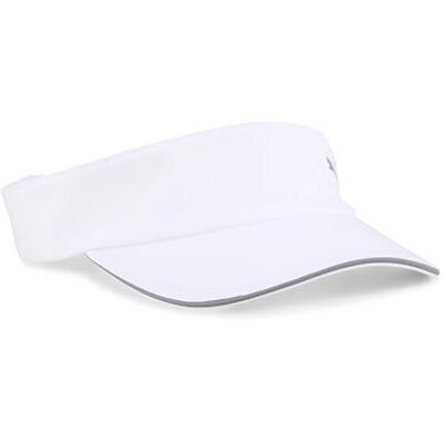 Puma Unisex Running Visor Baby Hut, White, Puma Unisex Running Visor Baby Hut, White,