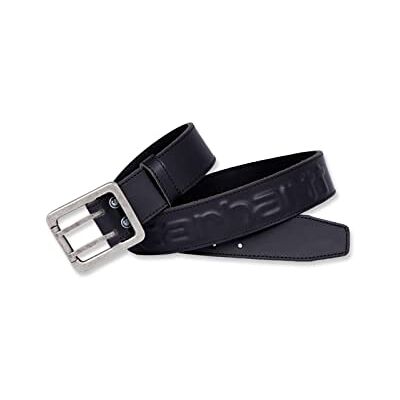 Carhartt Herren Gürtel Mit Logo Belt, Schwarz, 36W EU Carhartt Herren Gürtel Mit Logo Belt, Schwarz, 36W EU