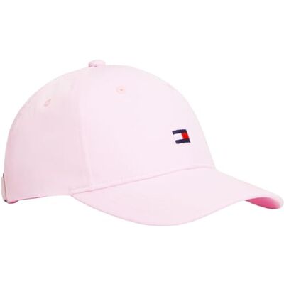 Tommy Hilfiger Kinder Unisex Cap Small Flag Größenverstellbar, Rosa (Pearly Pink), S-M Tommy Hilfiger Kinder Unisex Cap Small Flag Größenverstellbar, Rosa (Pearly Pink), S-M