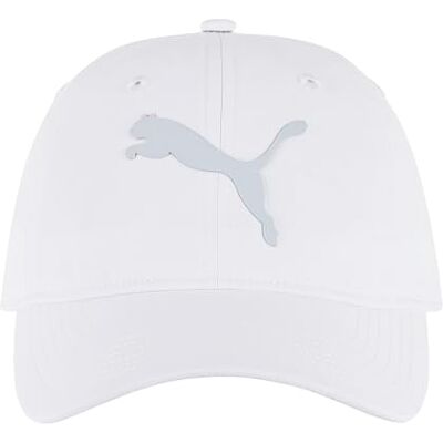 Puma Damen Gates Adjustable Baseball Cap Baseballkappe, Weiß/Frosted Dew, Einheitsgröße Puma Damen Gates Adjustable Baseball Cap Baseballkappe, Weiß/Frosted Dew, Einheitsgröße
