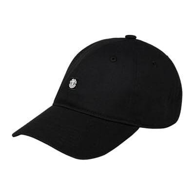 Element Icon Dad Twill Klassisches Dad-Cap Unisex One Size Schwarz Element Icon Dad Twill Klassisches Dad-Cap Unisex One Size Schwarz