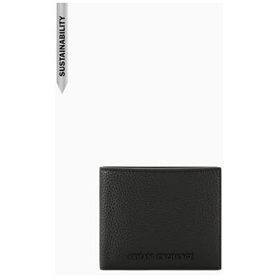 Giorgio Armani Men's Madrid, Essential, Bicoloured Metal Logo Bi-Fold Giorgio Armani Men's Madrid, Essential, Bicoloured Metal Logo Bi-Fold