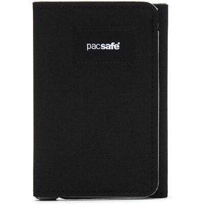 Pacsafe RFIDsafe Trifold Wallet Jet Black Pacsafe RFIDsafe Trifold Wallet Jet Black