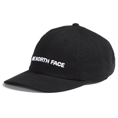 THE NORTH FACE Roomy Norm Baseballkappe TNF Black-Washed-Horizontal Logo Einheitsgröße THE NORTH FACE Roomy Norm Baseballkappe TNF Black-Washed-Horizontal Logo Einheitsgröße