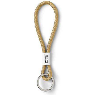 Pantone Design-Schlüsselband Key Chain Short Schlüsselanhänger robust und Farbenfroh kurz 10124 Gold Pantone Design-Schlüsselband Key Chain Short Schlüsselanhänger robust und Farbenfroh kurz 10124 Gold