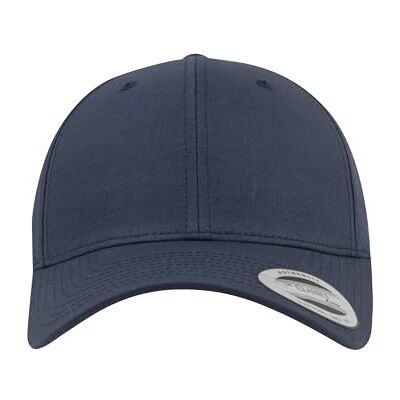 Flexfit Caps Curved Classic Snapback, Navy, one Size, 7706 Flexfit Caps Curved Classic Snapback, Navy, one Size, 7706