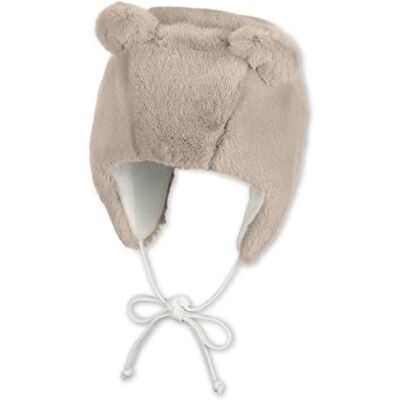Sterntaler Baby Mädchen Mütze Baby Inka Mütze Mütze Baby, Kappe Kinder, Mütze Baby Neugeborene mit Öhrchen und Bindeband beige, 47 Sterntaler Baby Mädchen Mütze Baby Inka Mütze Mütze Baby, Kappe Kinder, Mütze Baby Neugeborene mit Öhrchen und Bindeband beige, 47