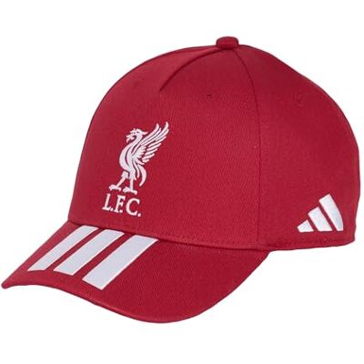 Adidas Unisex Liverpool Fc Kids Hat, Active Maroon/White, XS-S Adidas Unisex Liverpool Fc Kids Hat, Active Maroon/White, XS-S
