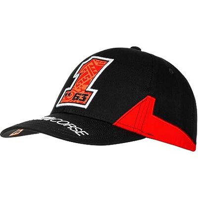 63 Kappe Mit Visier Ducati Bagnaia,Mann,One Size,Schwarz 63 Kappe Mit Visier Ducati Bagnaia,Mann,One Size,Schwarz