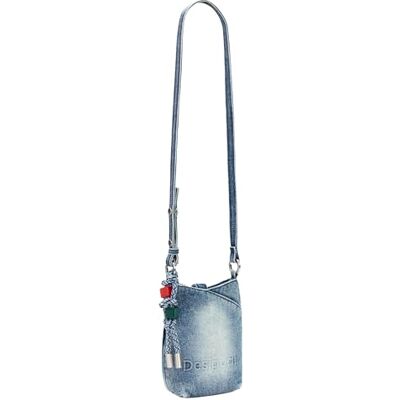 Desigual Half Logo Denim, Bi-Fold Geldbörse für Damen, 10,70 Desigual Half Logo Denim, Bi-Fold Geldbörse für Damen, 10,70