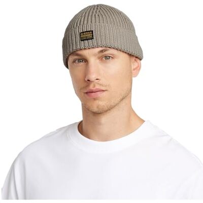 G-STAR Herren Originals Fisherman Beanie, Beige (Vintage Khaki D24321-D167-G053), PC G-STAR Herren Originals Fisherman Beanie, Beige (Vintage Khaki D24321-D167-G053), PC