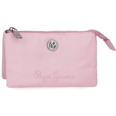 Pepe Jeans Corin Geldbörse mit DREI Fächern, Einheitsgröße, Rose, Einheitsgröße, Geldbörse mit DREI Fächern Pepe Jeans Corin Geldbörse mit DREI Fächern, Einheitsgröße, Rose, Einheitsgröße, Geldbörse mit DREI Fächern