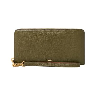 Fossil Logan Damen Grün Leder Geldbörse, SL7831316 Fossil Logan Damen Grün Leder Geldbörse, SL7831316