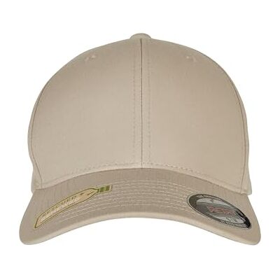 Flexfit Unisex Recycled Polyester Cap Baseballkappe, Khaki, L/XL Flexfit Unisex Recycled Polyester Cap Baseballkappe, Khaki, L/XL