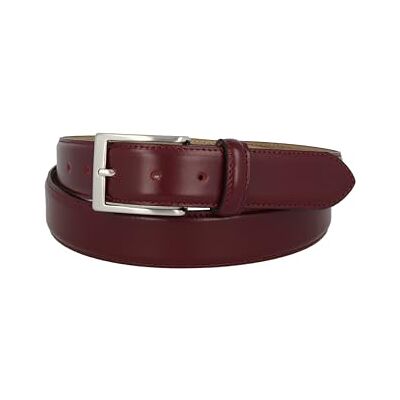 MGM Herren Best Partner Gürtel, Rot (Bordeaux-rot 3), 95 cm MGM Herren Best Partner Gürtel, Rot (Bordeaux-rot 3), 95 cm