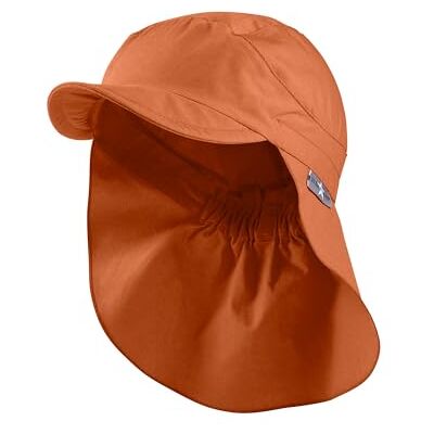 Sterntaler Schirmmütze Nacken Basic Unisex Baby- und Kinder Mütze mit Nackenschutz UV-Schutz 50+ Hut aus Popeline (Bio) leichte Sommer Kopfbedeckung mit Gummiband rost, Größe 53 Sterntaler Schirmmütze Nacken Basic Unisex Baby- und Kinder Mütze mit Nackenschutz UV-Schutz 50+ Hut aus Popeline (Bio) leichte Sommer Kopfbedeckung mit Gummiband rost, Größe 53