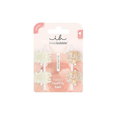 invisibobble Clipstar XS Petit Rainbow (4 Stück) – Haarspangen Set für Kinder & Erwachsene – Herz-Design in sanften Beige-Tönen – Haarkrebse für Mädchen, Jungen & alle, die verspielte Styles lieben invisibobble Clipstar XS Petit Rainbow (4 Stück) – Haarspangen Set für Kinder & Erwachsene – Herz-Design in sanften Beige-Tönen – Haarkrebse für Mädchen, Jungen & alle, die verspielte Styles lieben