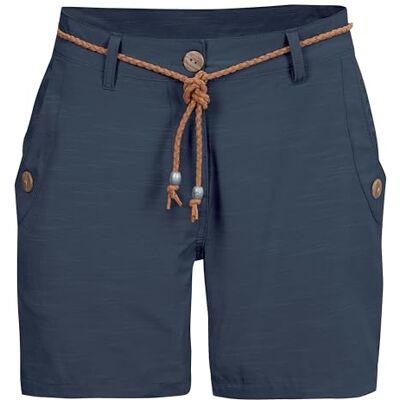 G.I.G.A. DX Damen 89 Wmn Shrts Casual Shorts Mit Gürtel GS 89 WMN SHRTS, dunkelblau, 46, 38169-000 G.I.G.A. DX Damen 89 Wmn Shrts Casual Shorts Mit Gürtel GS 89 WMN SHRTS, dunkelblau, 46, 38169-000