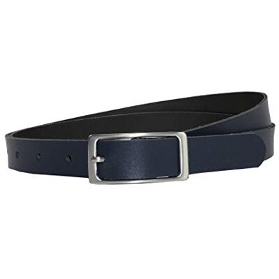 Vascavi Ledergürtel, 2 cm breit, Made in Germany, echt Leder Gürtel für Damen, als Hüftgürtel, kürzbar (100 cm Gesamtlänge 110 cm, Dunkelblau) Vascavi Ledergürtel, 2 cm breit, Made in Germany, echt Leder Gürtel für Damen, als Hüftgürtel, kürzbar (100 cm Gesamtlänge 110 cm, Dunkelblau)